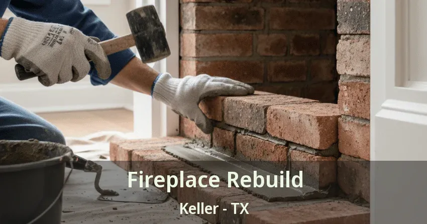 Fireplace Rebuild Keller - TX
