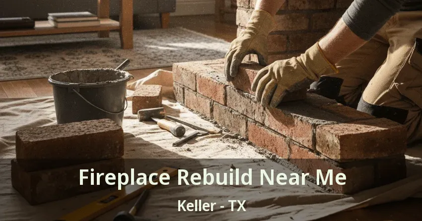 Fireplace Rebuild Near Me Keller - TX